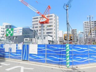 江の木町マンションの物件外観写真